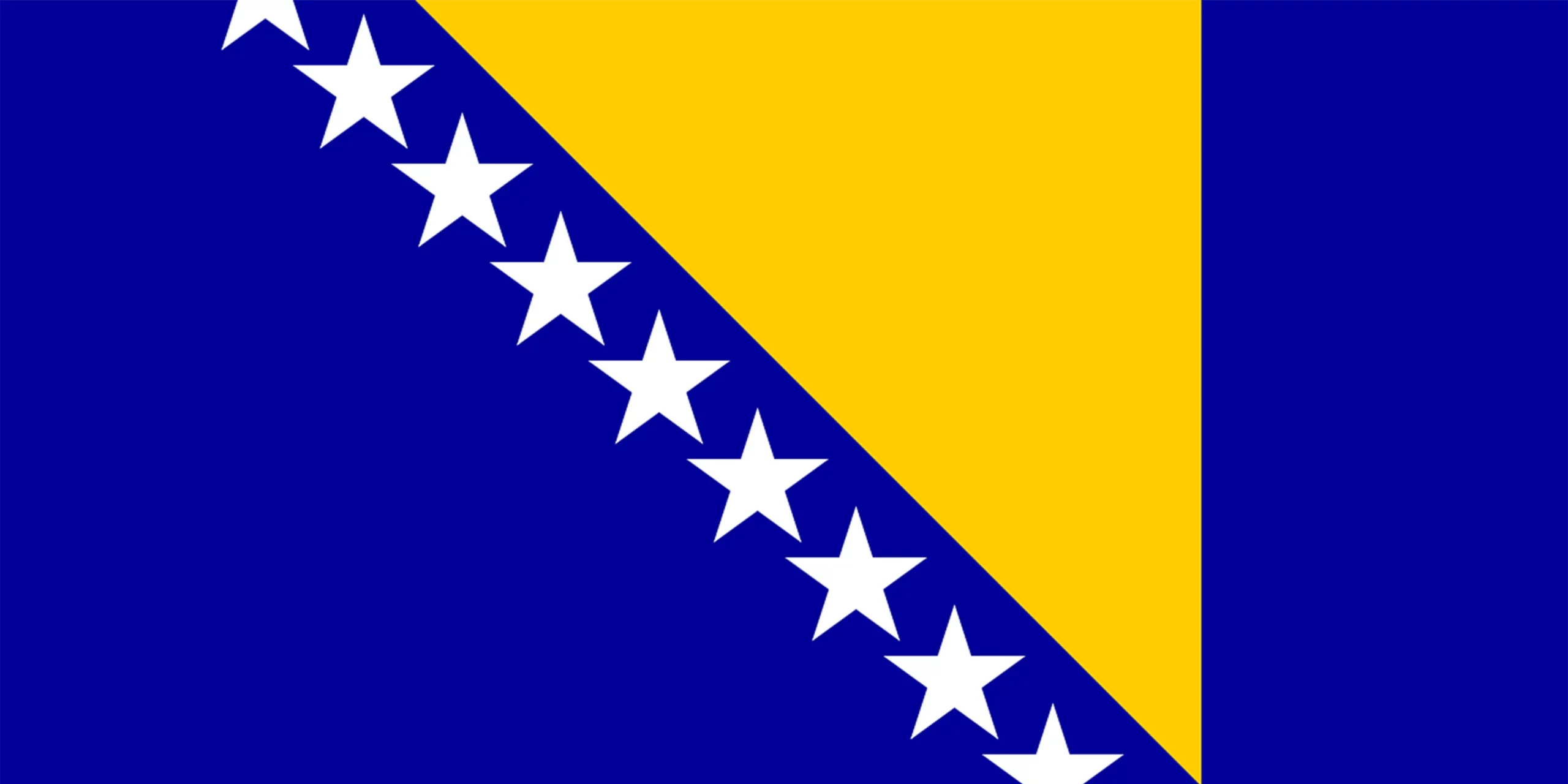 Bosnias flagg